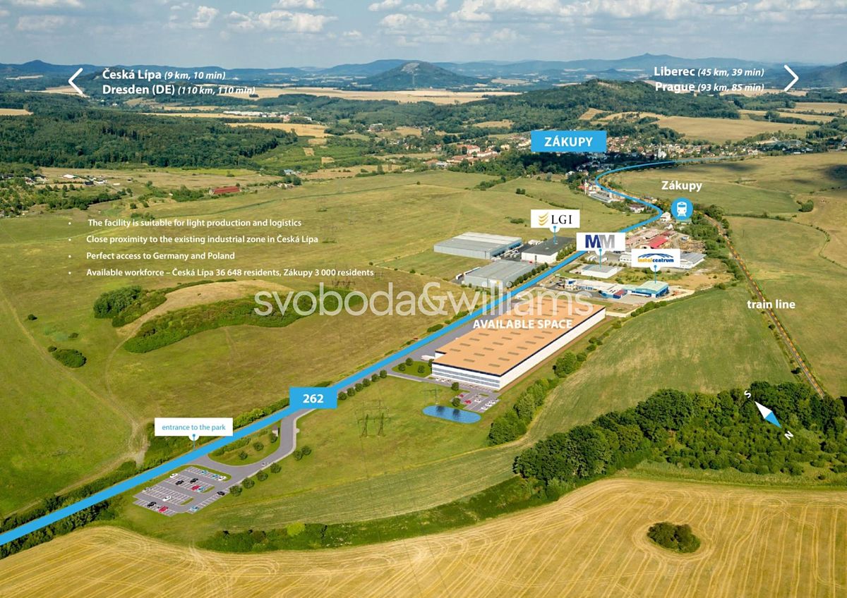 Pronájem výrobní haly, prostoru 15500 m² – fotografie 2