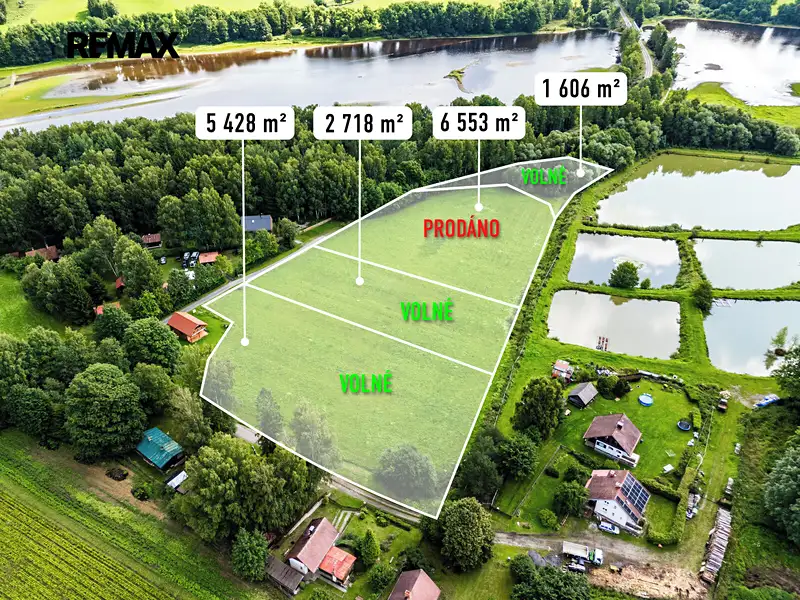 Prodej pozemku 9752 m², Nová Pec – náhled fotky 1