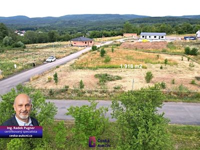 Prodej stavebního pozemku 1918 m²