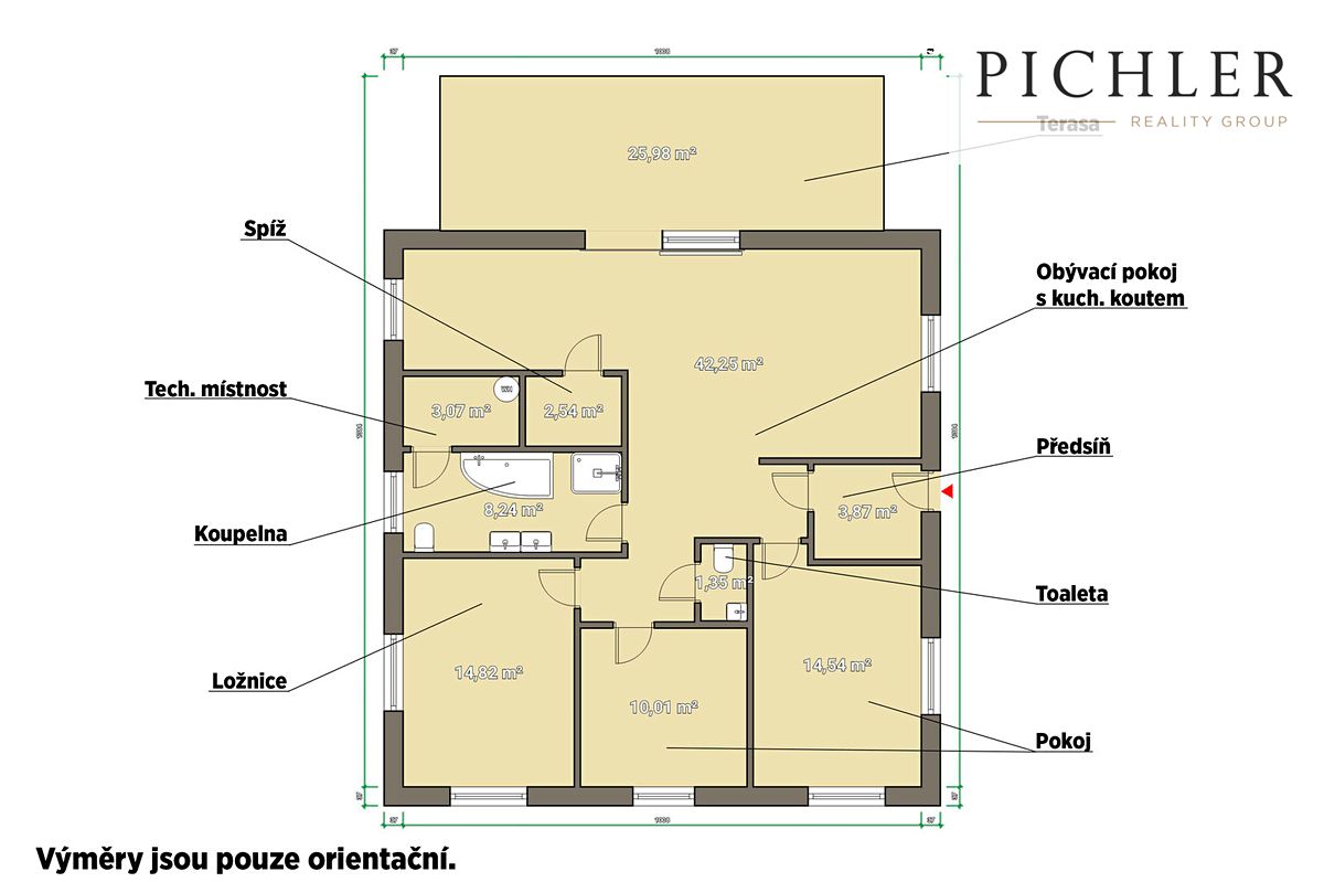 Prodej rodinného domu 126 m², pozemek 801 m² – fotografie 2