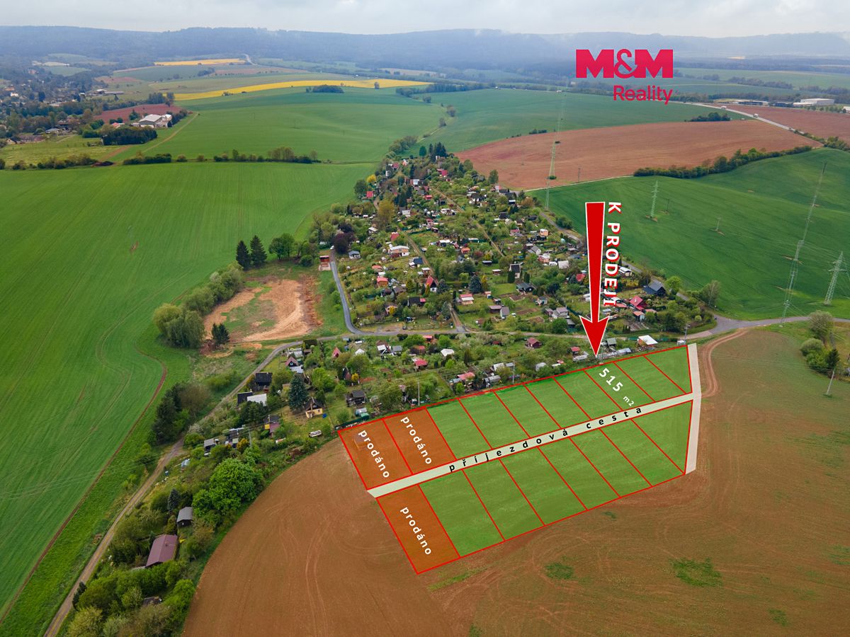 Prodej pole 514 m²