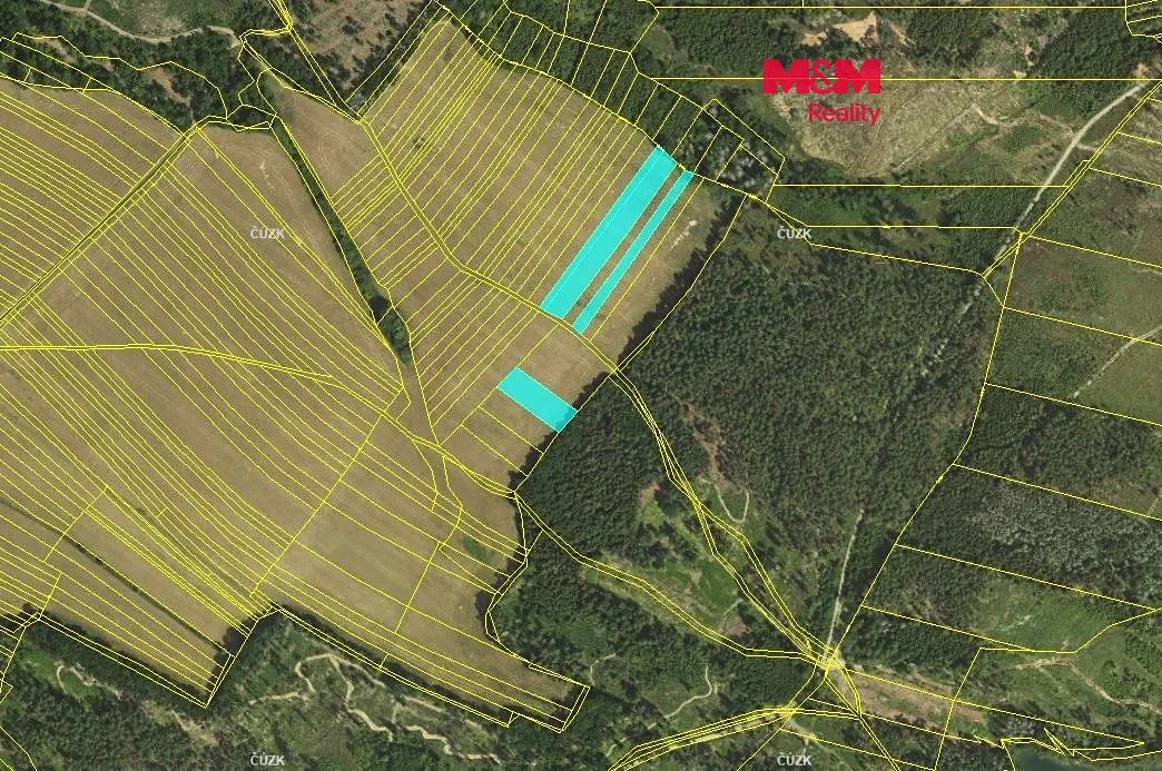 Prodej pole 1418 m²