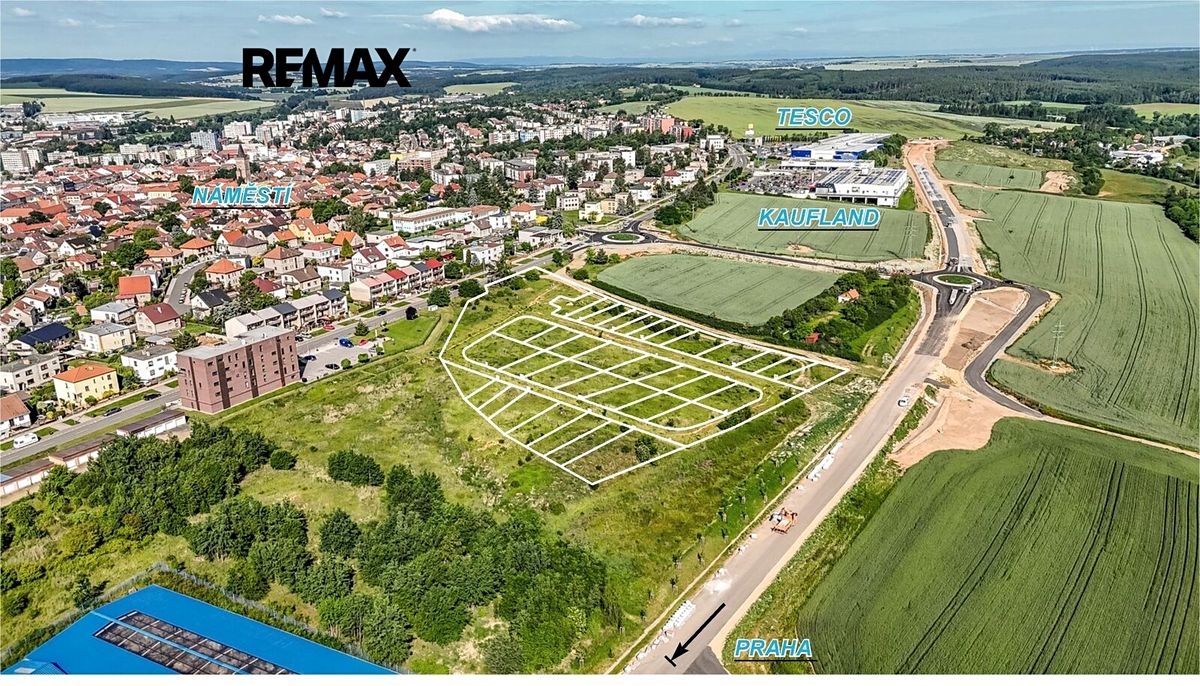 Prodej stavebního pozemku 16839 m², Rakovník – fotka 1 z 3