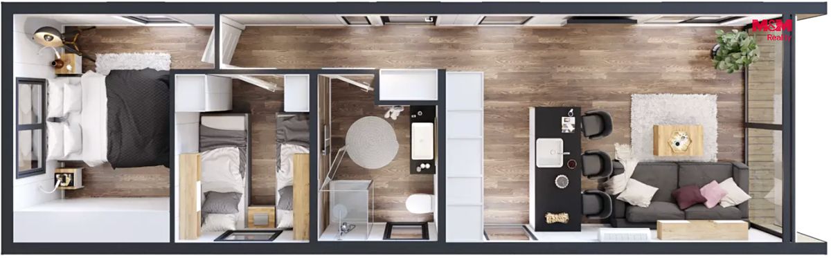 Prodej rodinného domu 57 m², pozemek 2203 m² – fotografie 5