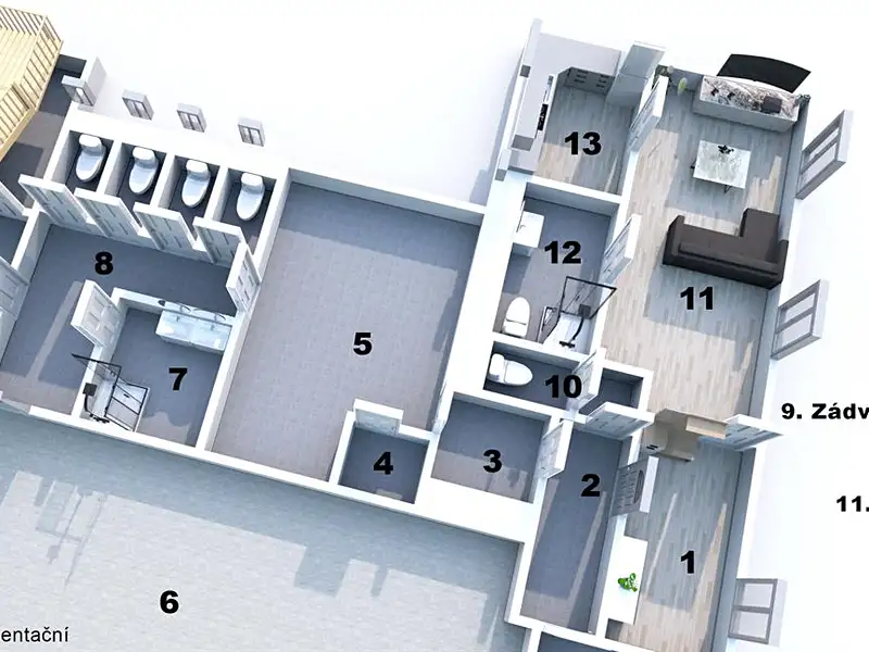 Prodej komerční nemovitosti 150 m², Kounov – náhled fotky 3