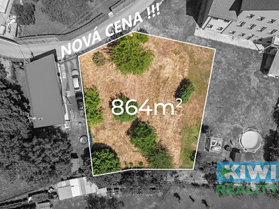 Prodej  stavebního pozemku 864 m²