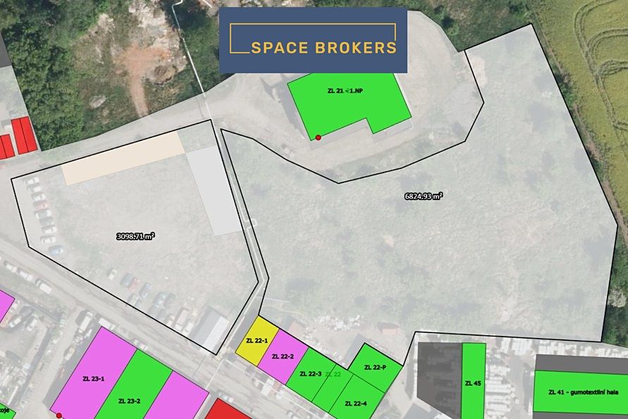 Pronájem komerčního pozemku 3000 m² – fotografie 5