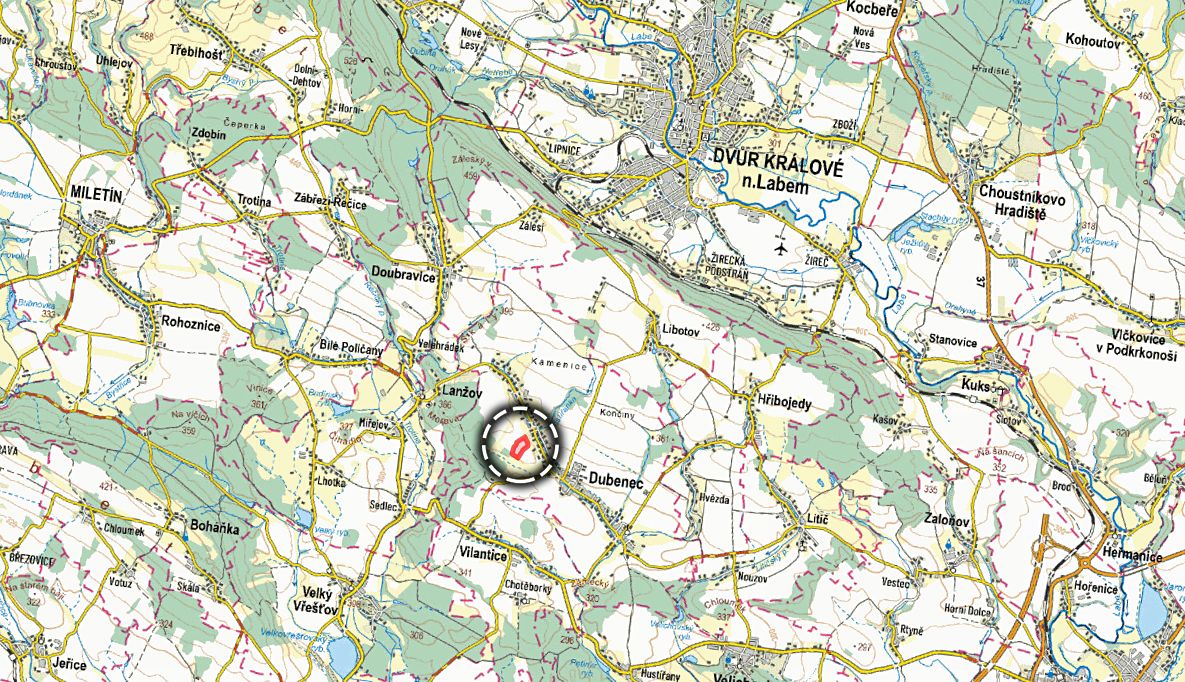 Prodej pole 43833 m² – fotografie 3