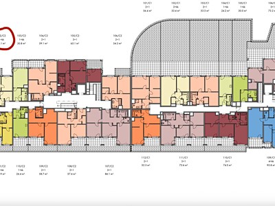 Квартира 2+kk на продаж, 43 м² (3 з 8)