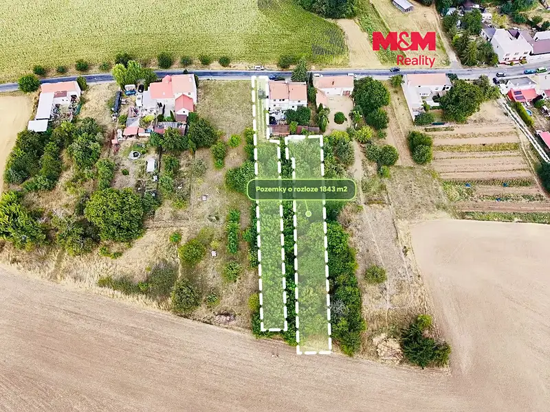 Prodej zahrady 1843 m², Pavlovice u Kojetína – náhled fotky 1
