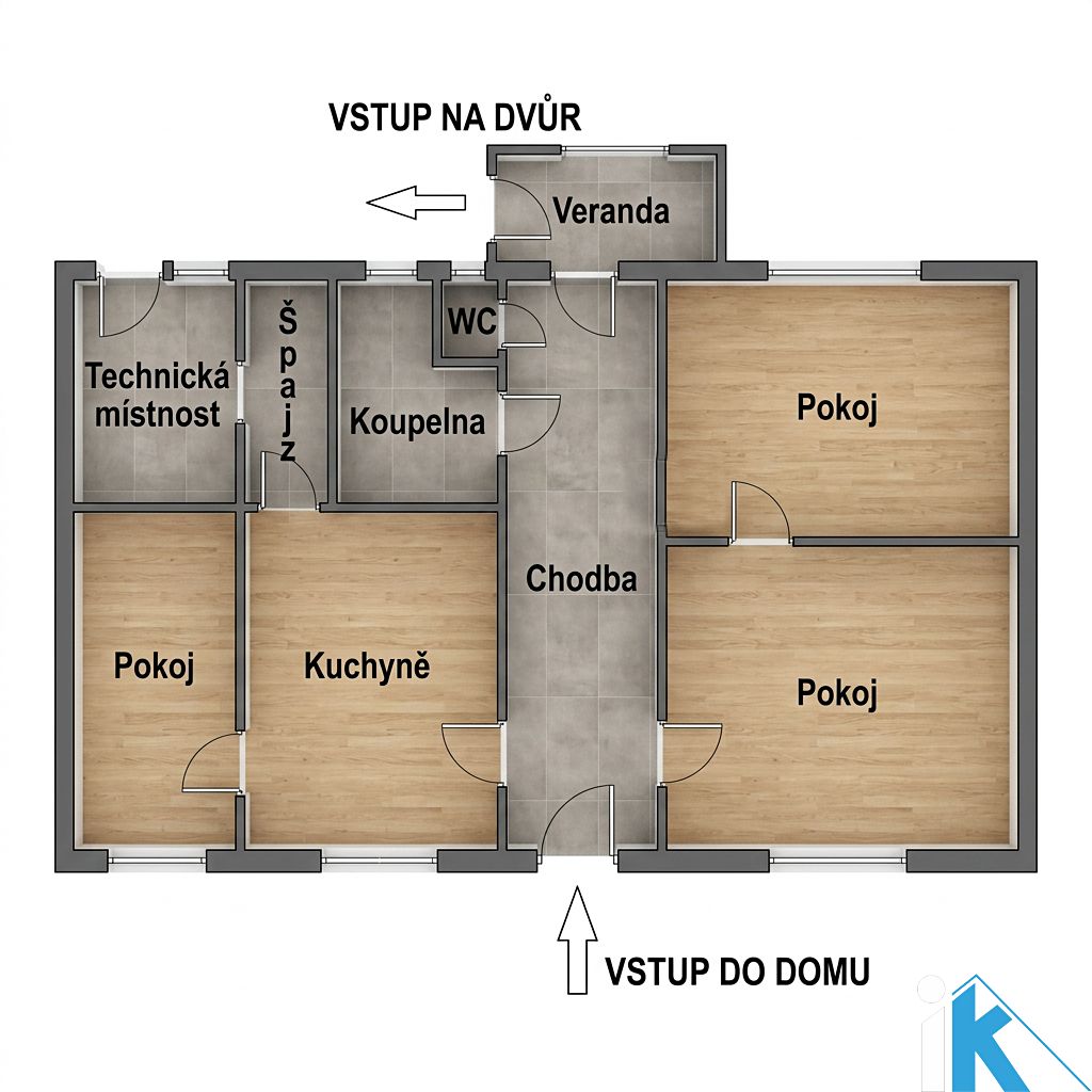 Prodej rodinného domu 85 m², pozemek 382 m²