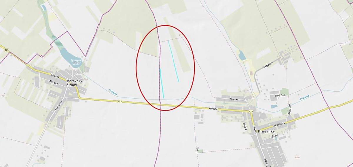 Prodej pole 10488 m²