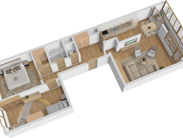 Wohnung 3+1 zum Kauf, 76 m² (43 von 45)