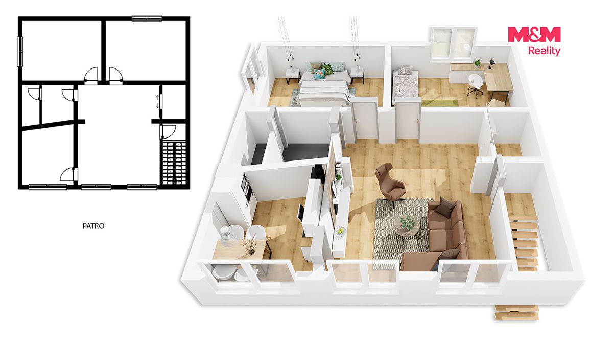 Prodej rodinného domu 100 m², pozemek 233 m² – fotografie 5