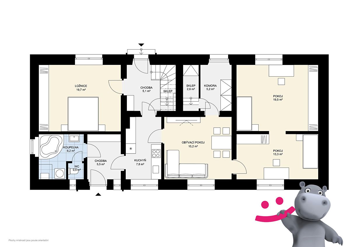 Prodej rodinného domu 111 m², pozemek 1518 m² – fotografie 5