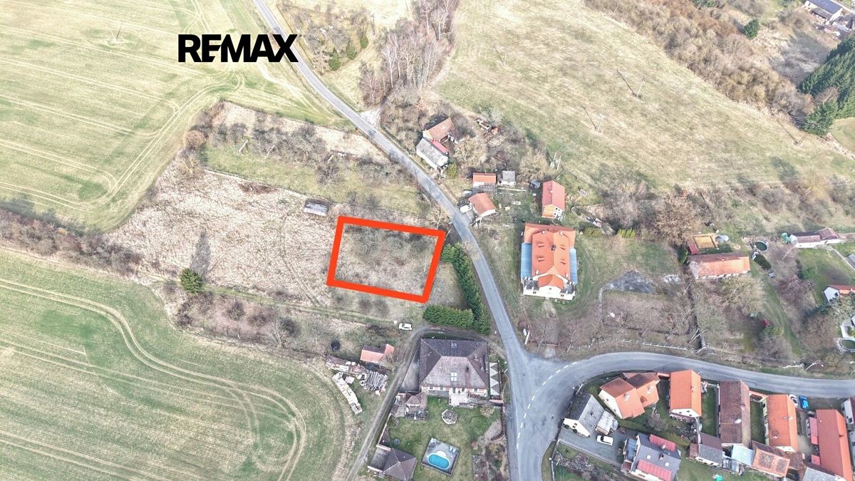 Prodej stavebního pozemku 880 m², Chudenice – fotka 1 z 3