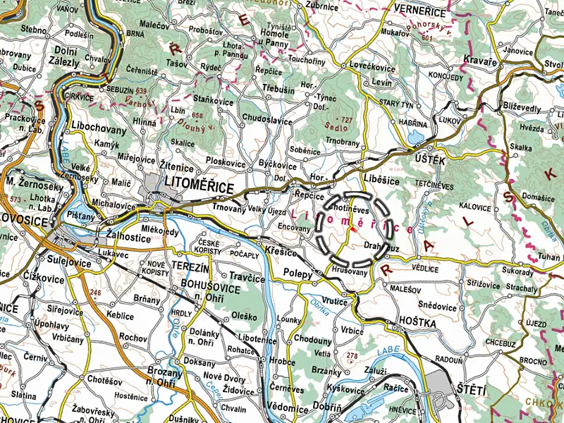 Prodej pole 11665 m², Chotiněves – náhled fotky 3
