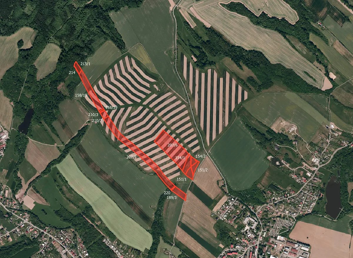 Prodej pole 104944 m²