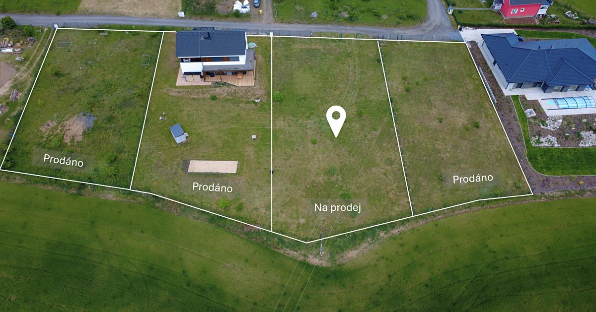 Prodej stavebního pozemku 1565 m² – fotografie 2