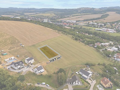 Prodej  stavebního pozemku 1 187 m²