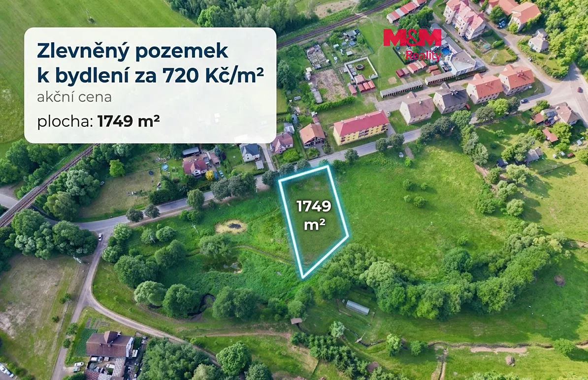 Prodej stavebního pozemku 1747 m²