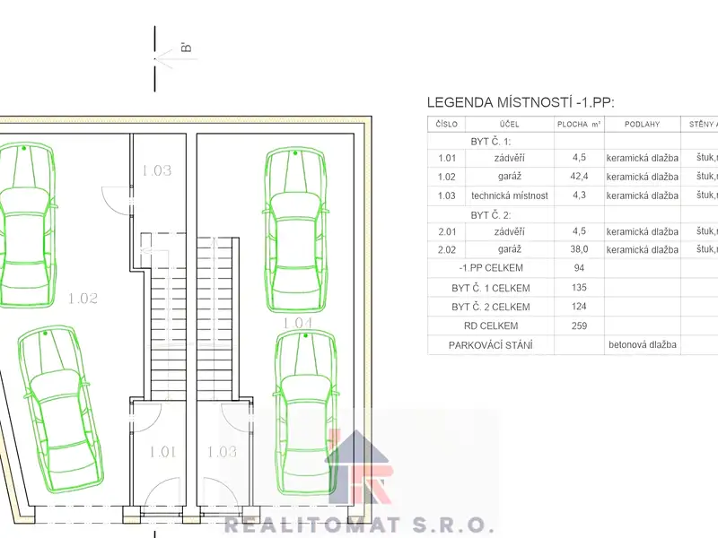 Prodej rodinného domu 271 m², pozemek 190 m², Praha – náhled fotky 3