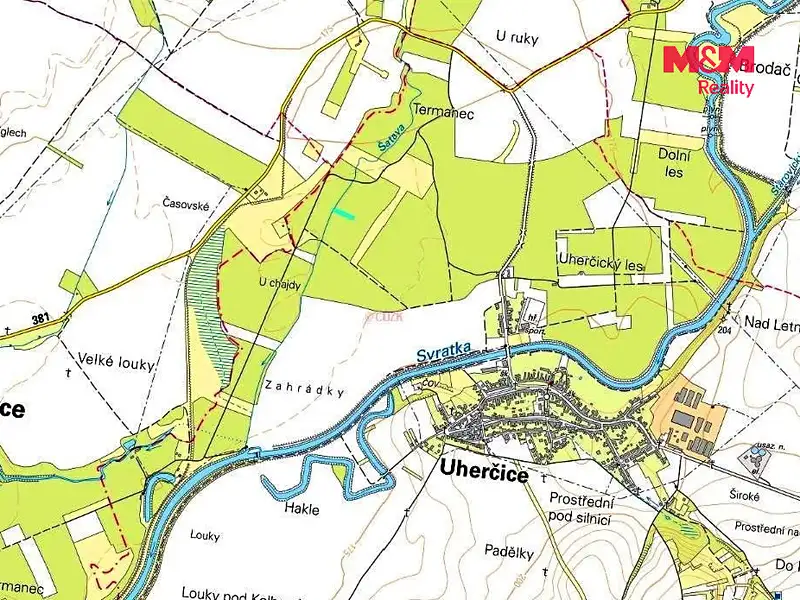 Prodej lesa 1476 m², Uherčice – náhled fotky 2