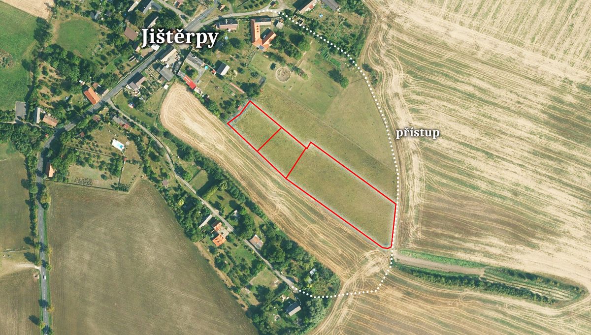 Prodej pole 11665 m², Chotiněves – fotka 1 z 3