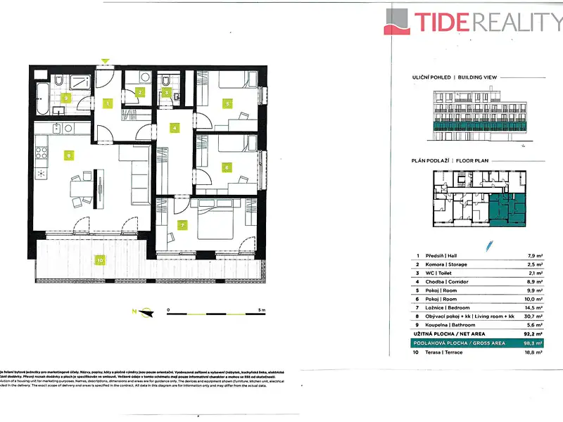 Prodej bytu 4+kk 98 m², Beroun – náhled fotky 3