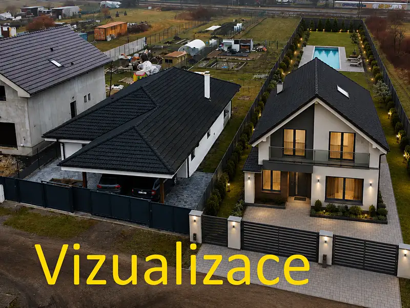 Prodej stavebního pozemku 1871 m², Všetaty – náhled fotky 1