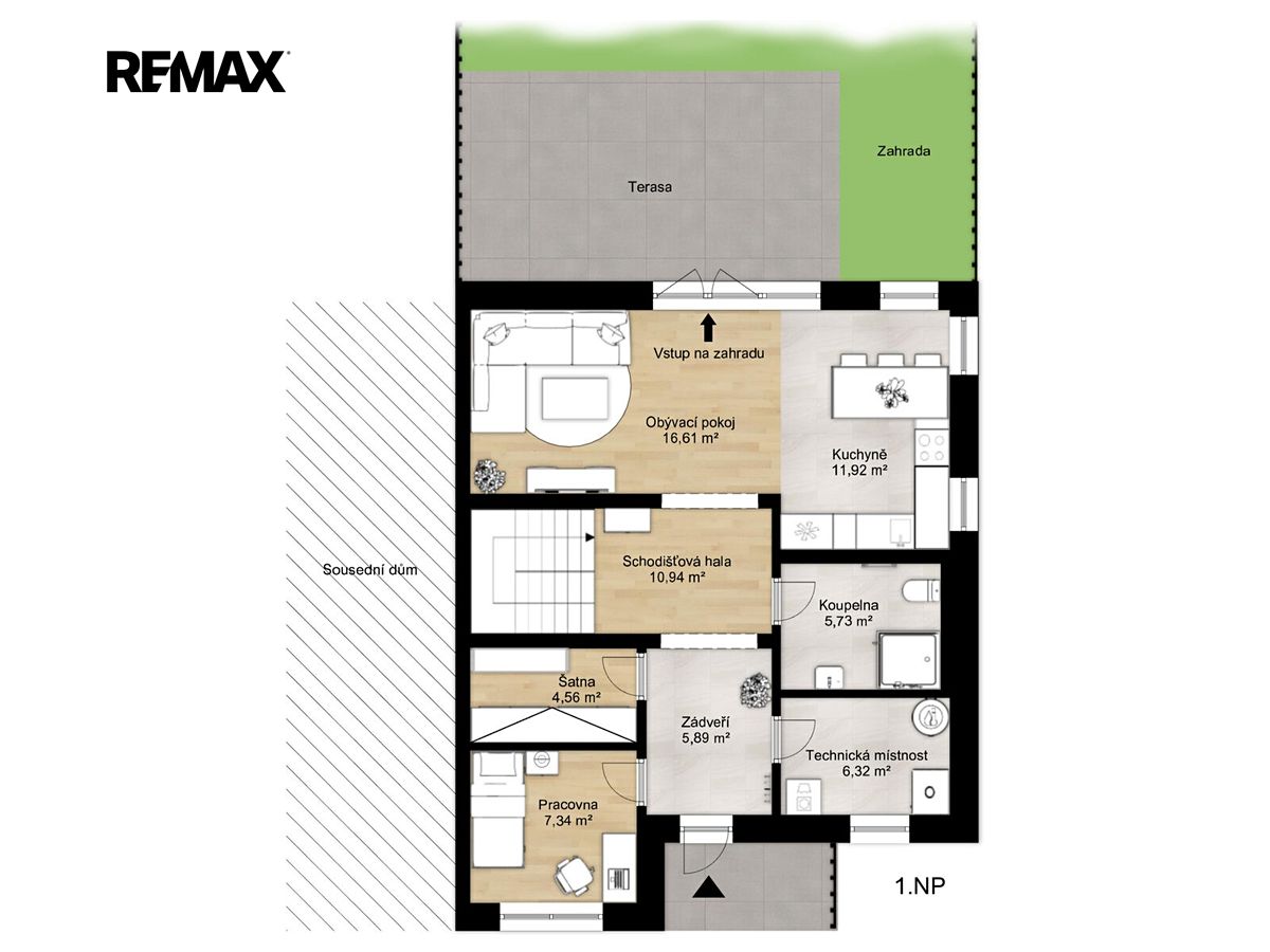 Prodej rodinného domu 134 m², pozemek 1247 m² – fotografie 5