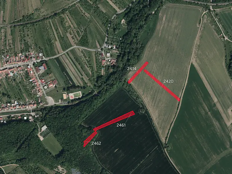 Prodej pole 9343 m², Louka – náhled fotky 1