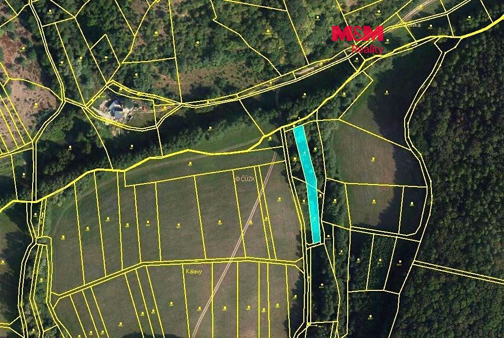 Prodej louky 1302 m², Žlutava – fotka 1 z 3