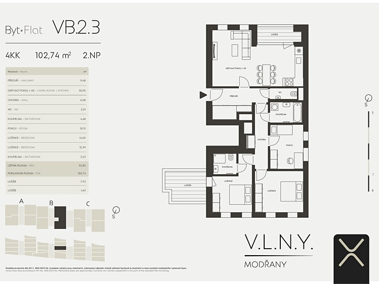 Prodej bytu 4+kk, 93 m² (10 z 10)