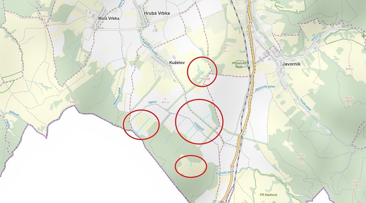 Prodej pole 15090 m²