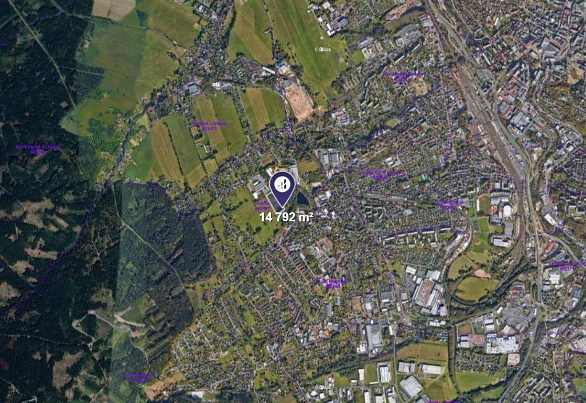Prodej komerčního pozemku 14792 m² – fotografie 2