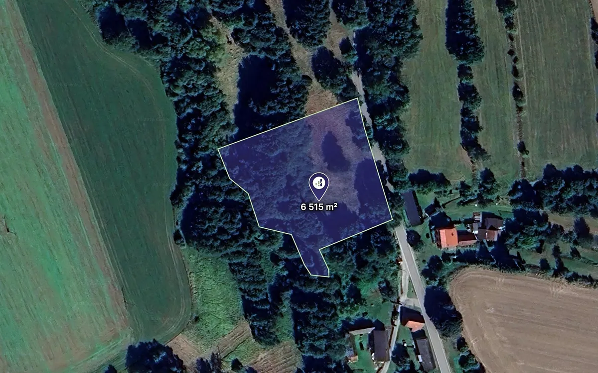 Prodej pozemku 6515 m²