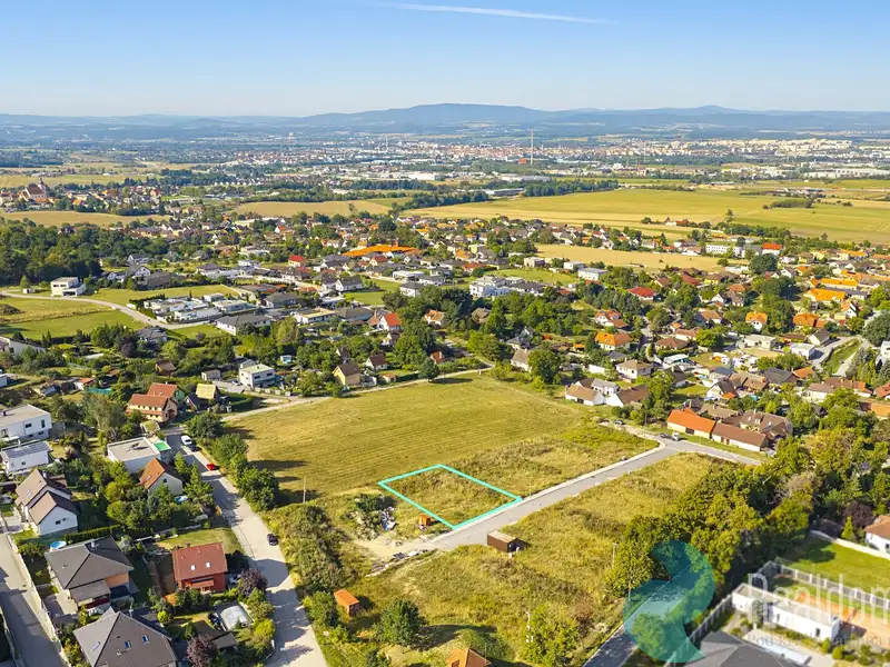 Prodej stavebního pozemku 855 m², Hůry – náhled fotky 3
