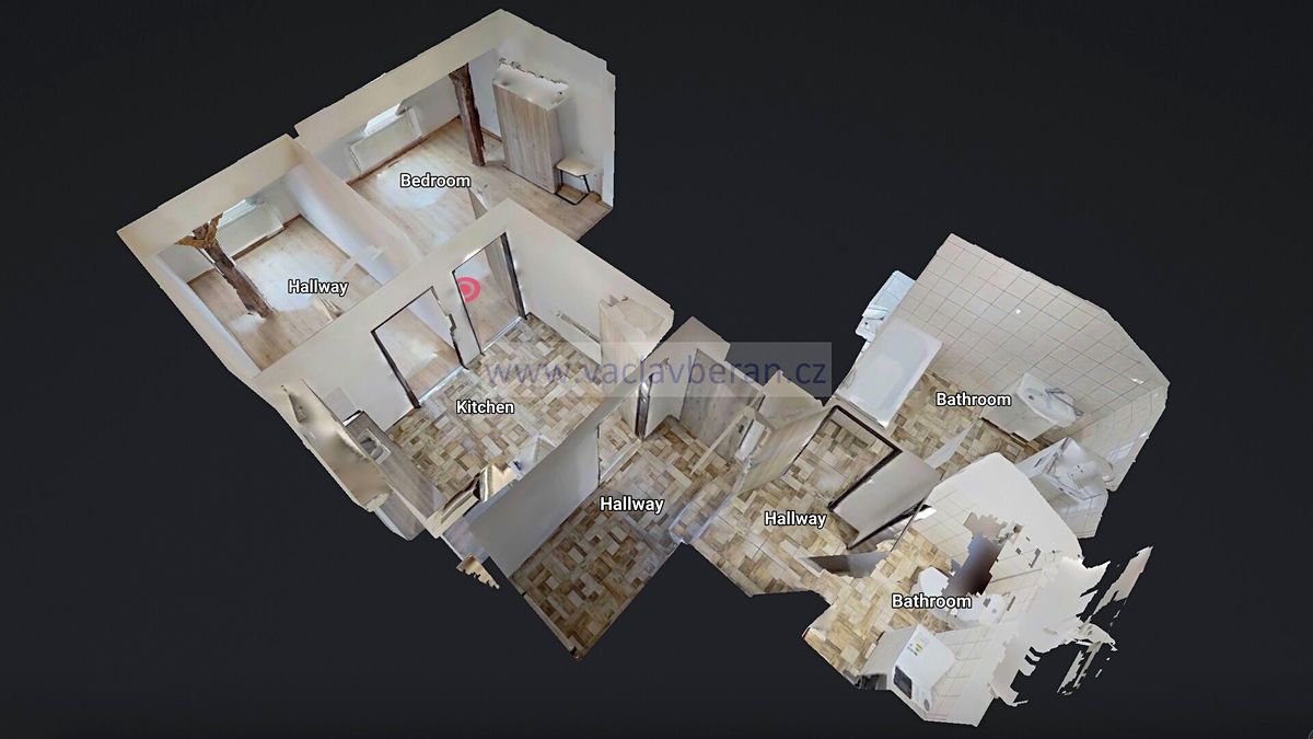 Pronájem bytu 2+1 45 m² – fotografie 3