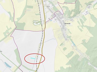 Prodej pole 3594 m²