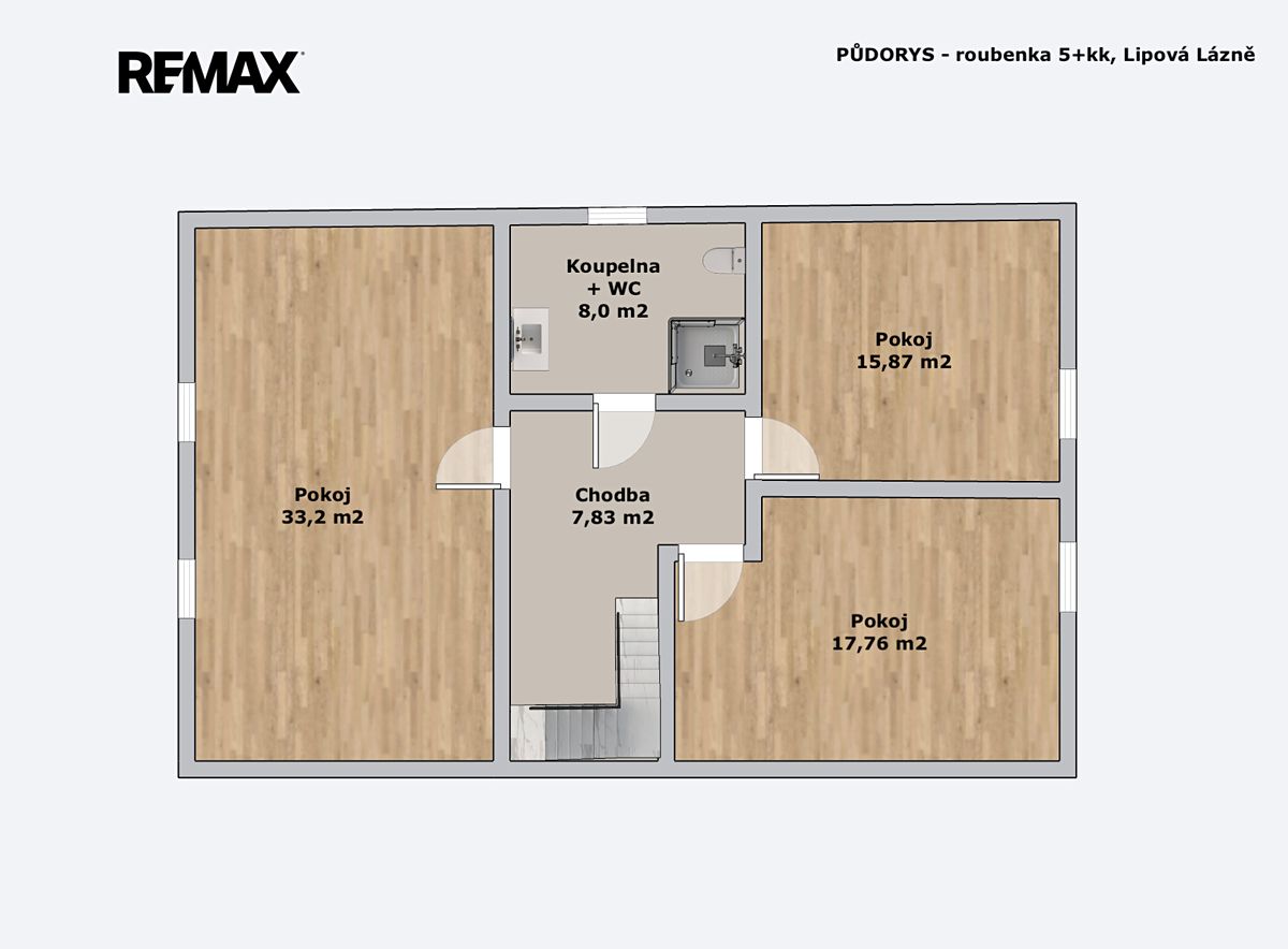 Prodej chalupy 170 m², pozemek 1001 m² – fotografie 4