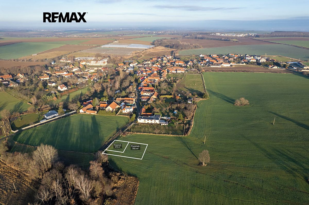 Prodej stavebního pozemku 1361 m², Vitice – fotka 1 z 3