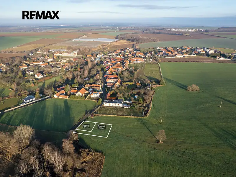 Prodej stavebního pozemku 1361 m², Vitice – náhled fotky 1