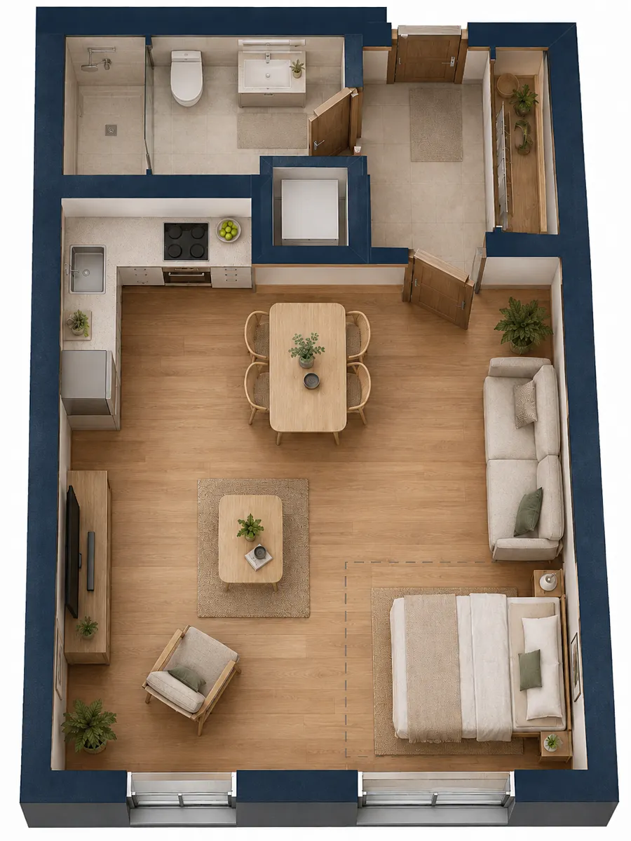 Prodej bytu 1+kk 40 m²