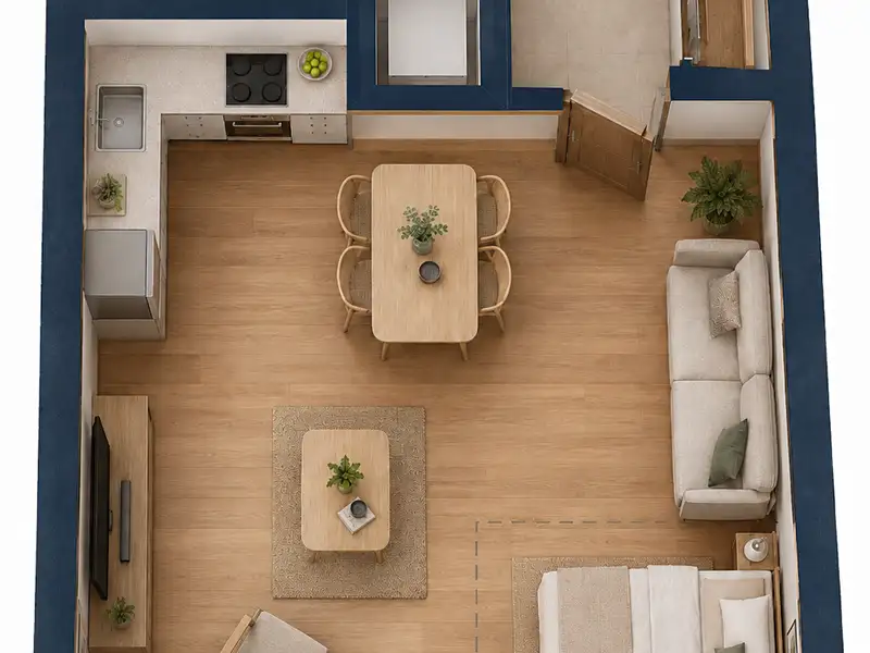 Prodej bytu 1+kk 40 m², Praha – náhled fotky 2
