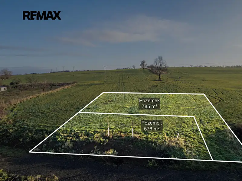 Prodej stavebního pozemku 1361 m², Vitice – náhled fotky 3
