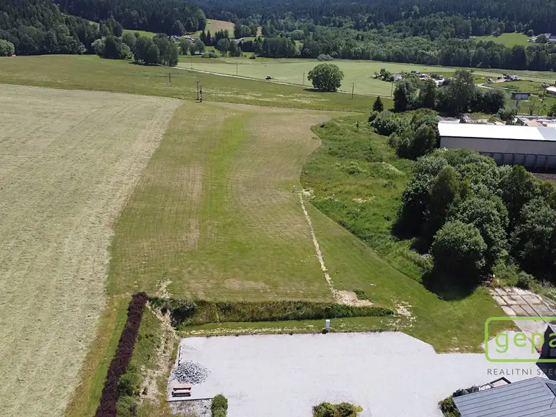 Prodej stavebního pozemku 707 m², Frymburk – náhled fotky 2