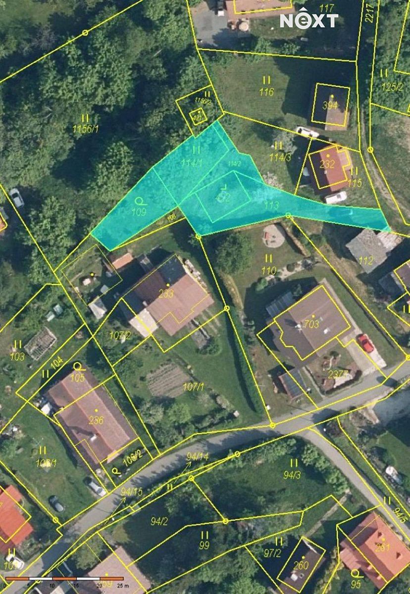Prodej stavebního pozemku 614 m² – fotografie 2