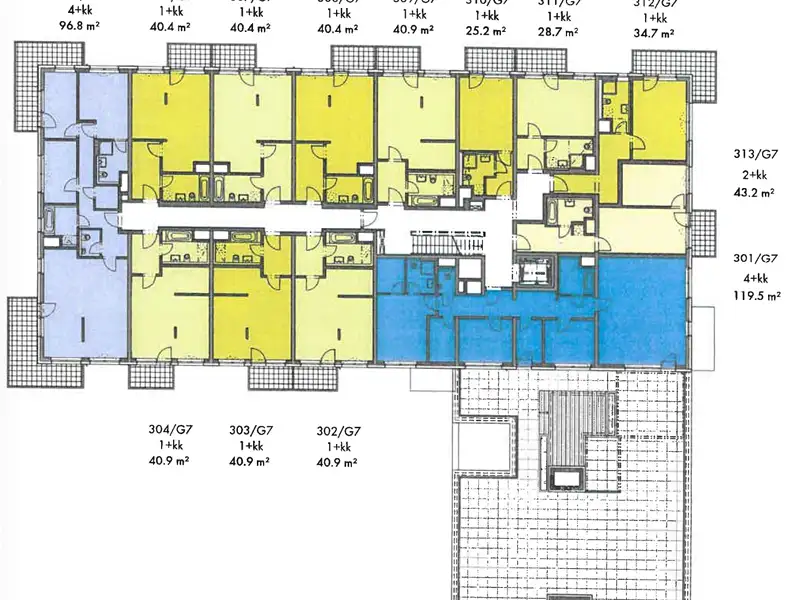 Prodej bytu 1+kk 40 m², Praha – náhled fotky 2