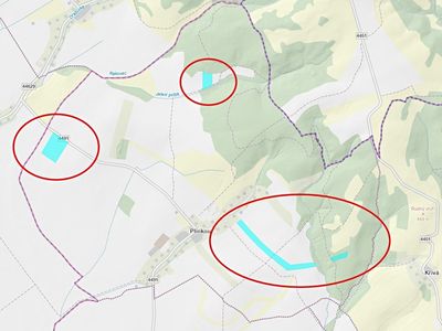 Prodej pole 97508 m²
